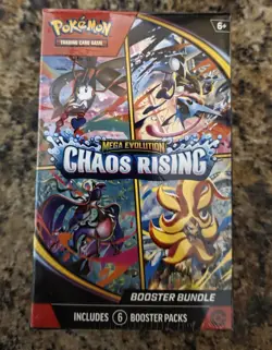 Pokemon TCG Chaos Rising Booster Bundle New Factory Sealed - Image 1