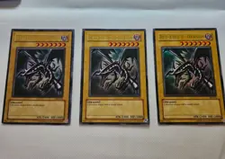 Red Eyes B. Dragon sdj-001 ultra rare unlimited x3 - Image 1