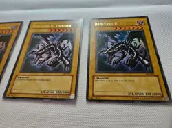 Red Eyes B. Dragon sdj-001 ultra rare unlimited x3 - Image 2