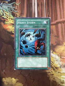 Heavy Storm - SD6-EN023 - MP - Common - 1st ed - Yugioh - Image 1