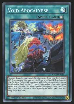 Void Apocalypse - ETCO-EN065 - Super Rare - 1st Edition Yugioh - Image 1