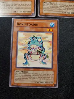 3X Ronintoadin TSHD-EN033 Yugioh Yu Gi Oh! Playset Tcg Playset NM LP - Image 4