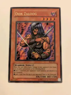 Don Zaloog - PGD-029 - Yugioh TCG - Ultra Rare - Unlimited - LP - Image 1