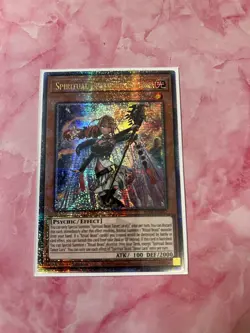 Yugioh: Spiritual Beast Tamer Lara - Quarter Century Secret Rare - BLTR-EN017 NM - Image 1