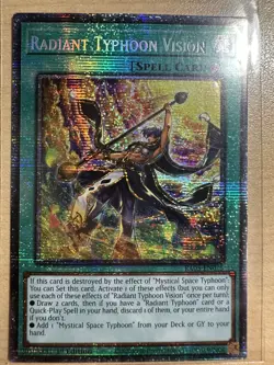 Radiant Typhoon Vision (Starlight Rare) RA05 Rarity Collection 5 Yu-Gi-Oh NM - Image 2
