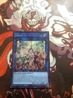 1x COMBINED MANEUVER - ENGAGE ZERO! SECRET RARE L26D-ENS33 NEAR MINT YUGIOH - Image 1
