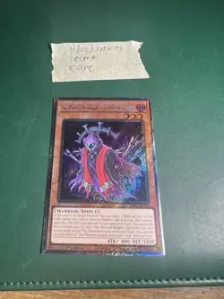 Yu-Gi-Oh! The Phantom Knights of Ancient Cloak RA04-EN263 Platinum SR NM - Image 1
