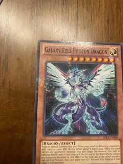 1x Galaxy-Eyes Photon Dragon SP13-EN008 Starfoil - Common Unlimited Ed NM YUGIOH - Image 2