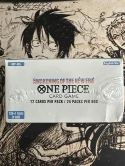 OP05 Bandai One Piece CCG Awakening of the New Era Booster Box Acrylic Included 810059783546 - Image 4
