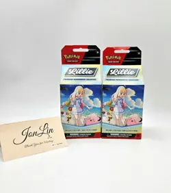 2x Lillie Premium Tournament Collection Pokemon Sealed - Image 1