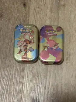 Lot of TWO Pokemon TCG: Scarlet & Violet - 151 Mini Tins! Sealed! Arcanine - Image 1