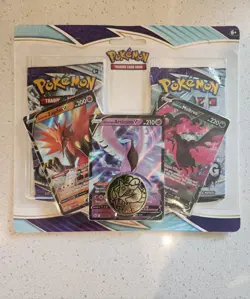 Chilling Reign Pokemon Center ETB Compensation Legendary Bird Trio Booster - Image 1