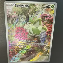 Sprigatito 196/193 Illustration Rare | Pokemon TCG PAL Paldea Evolved | NM - Image 1