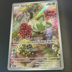 Sprigatito 196/193 Illustration Rare | Pokemon TCG PAL Paldea Evolved | NM - Image 2