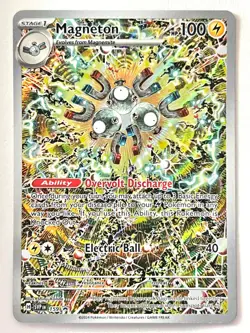 Magneton SVP 159 Black Star Promo Holo - Surging Sparks ETB Pokemon Near Mint NM - Image 4