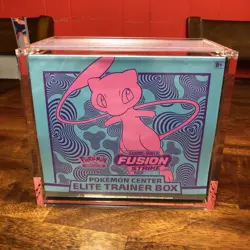 Fusion Strike Pokemon Center ETB (Sealed) w/ Acrylic Case - Image 1