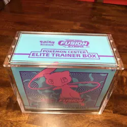 Fusion Strike Pokemon Center ETB (Sealed) w/ Acrylic Case - Image 2