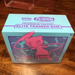Fusion Strike Pokemon Center ETB (Sealed) w/ Acrylic Case - Image 4