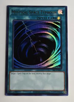 Yugioh Mystical Space Typhoon SRL-EN047 Spell Ruler 25th Anniversary Edition NM - Image 1