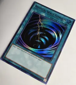 Yugioh Mystical Space Typhoon SRL-EN047 Spell Ruler 25th Anniversary Edition NM - Image 2