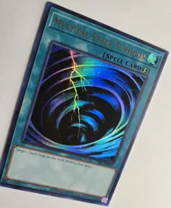 Yugioh Mystical Space Typhoon SRL-EN047 Spell Ruler 25th Anniversary Edition NM - Image 3