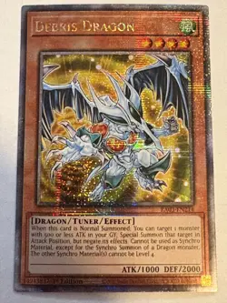 YUGIOH-1x- Debris Dragon - RA03-EN214 - Quarter Century Rare - 1st Edition - Image 1