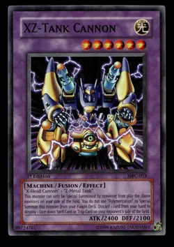 Yugioh XZ-Tank Cannon MFC-035 Super Rare 1st ed NM - Image 1