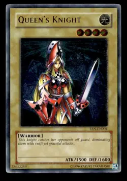 Yugioh Queen's Knight Ultimate Rare Unlimited EEN-EN004 NM - Image 1