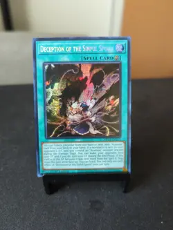 Yu-Gi-Oh! TCG Deception of The Sinful Spoils MP25-EN113 1st Edition Prismatic NM - Image 1