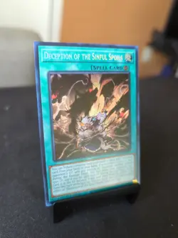 Yu-Gi-Oh! TCG Deception of The Sinful Spoils MP25-EN113 1st Edition Prismatic NM - Image 3