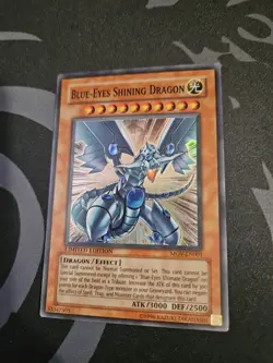 Blue-Eyes Shining Dragon MOV-EN001 Yu-Gi-Oh! Super Rare NM - Image 3