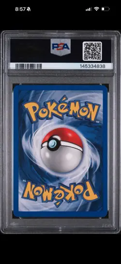2000 Pokemon Game PROMO Nintendo Magazine Holo Dark Persian 17 PSA 8 Nm-mt✨❄🌀 - Image 2