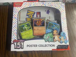 Pokemon TCG Scarlet and Violet 151 Poster Collection Box Sealed X5 NISB Lot - Image 2