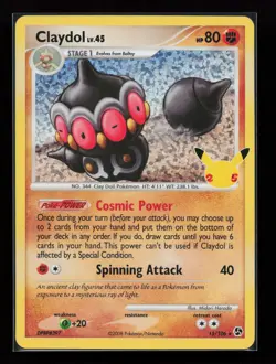 Claydol 15/106 Classic Collection Celebrations: Classic Collection Pokemon Card - Image 1