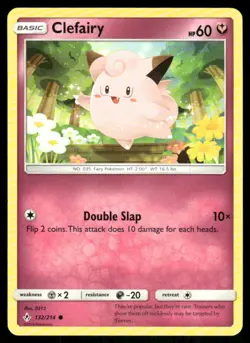 Clefairy 132/214 Common Unbroken Bonds Pokemon Near Mint - Image 1