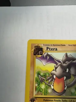 Wizards of the Coast Ptera 16/62 Fossil 1999 1st Edition Holo Rare Holo French - Image 2