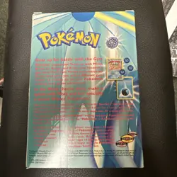 Vintage Pokemon Gym Challenge Misty Themed Deck Box, coin, counters and manual! - Image 4