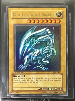 Yu-Gi-Oh! TCG Starter Deck Blue Eyes White Dragon UR SDK-E001 1st Edition BGS 8 - Image 2