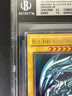 Yu-Gi-Oh! TCG Starter Deck Blue Eyes White Dragon UR SDK-E001 1st Edition BGS 8 - Image 5