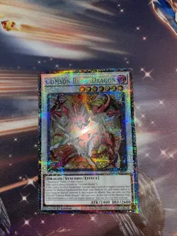 Yu-Gi-Oh - Crimson Blade Dragon Starlight Rare 1st Ed BLZD-EN037 - Image 1