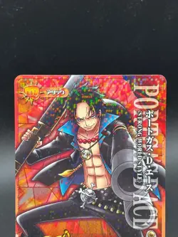 Portgas D. Ace IC7-51 Holo OnePy Berry Match Bandai Japanese One Piece LP - Image 2