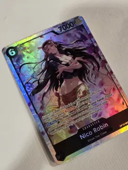 Nico Robin - OP12-087 One Piece Legacy of the Master Foil ENGLISH SR Full Art - Image 4