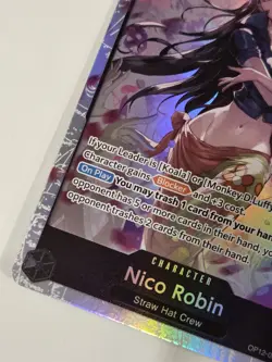 Nico Robin - OP12-087 One Piece Legacy of the Master Foil ENGLISH SR Full Art - Image 5
