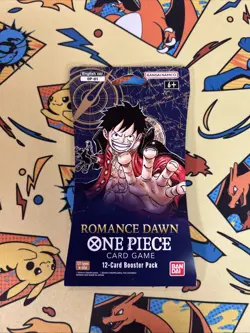 OP01 sleeved booster packs One piece Romance Dawn Sealed - Image 1