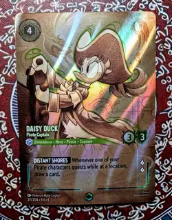 Daisy Duck - Pirate Captain Enchanted Disney Lorcana TCG Azurite Sea 211/204 - Image 1