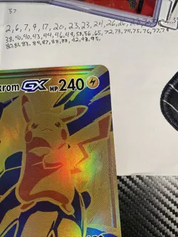 Pokemon Pikachu and Zekrom GX Tag Team Jumbo Promo Card SM248 OVERSIZED - Image 4