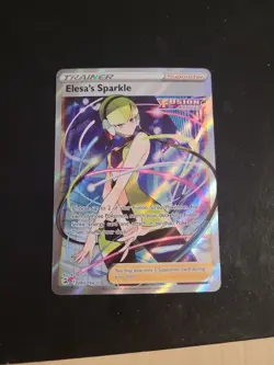 Elesa's Sparkle - 260/264 - Pokemon Fusion Strike Sword Shield Full Art Card NM - Image 1