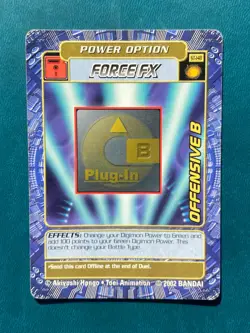 ST-148 Offensive B Digimon Card Digi-Battle Street Starter 3 2002 DAMAGED - Image 1