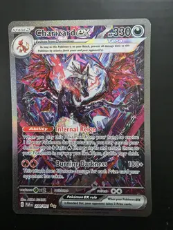 Charizard ex 234/091 Special Ilustration Rare Paldean Fates Pokemon English Card - Image 3