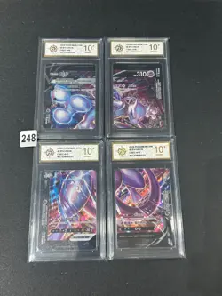 Mewtwo V-union Promo CSEC-009 - CSEC-012 Combination Set - Pokemon Card Grade 10 - Image 1